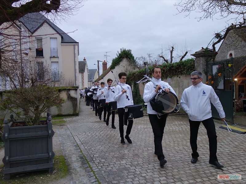 Les Blue Fire pour leur première sortie...