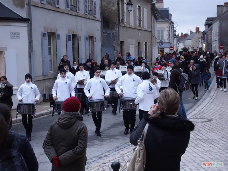 ... au son des percussions