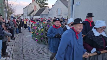 Vignobles de Chécy en hiver