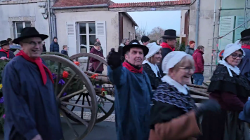 Vignobles de Chécy en hiver